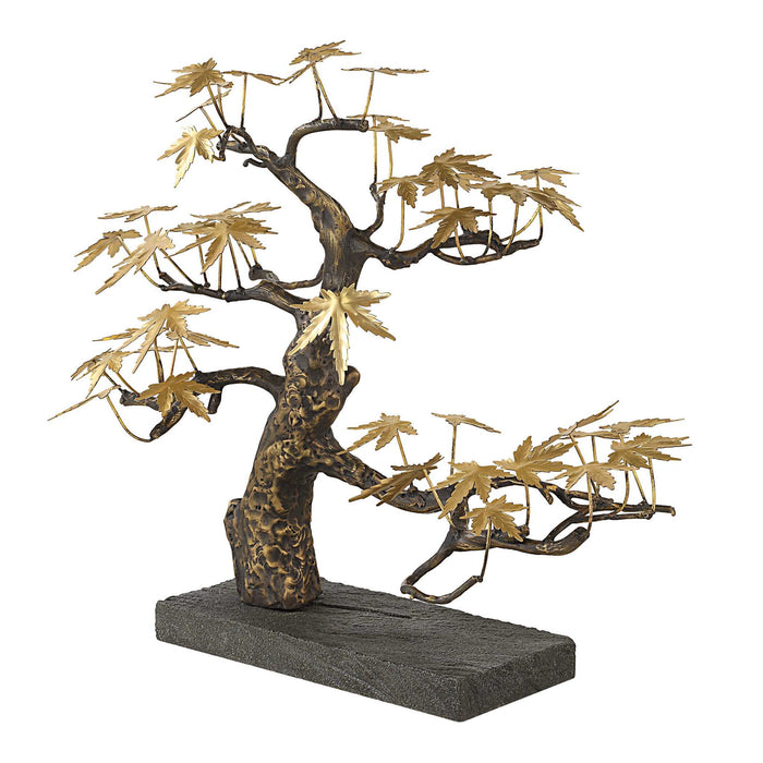 Bonsai - Small Sculpture - Brass