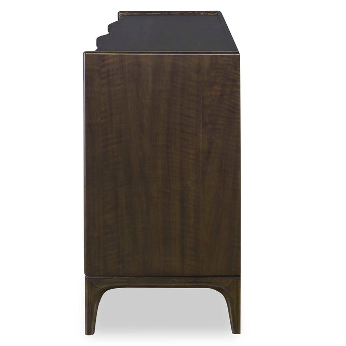 Curvature - Cabinet - Brass / Brown