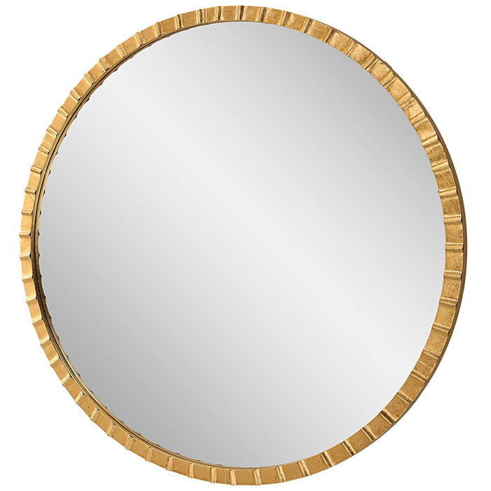 Dandridge - Round Mirror - Gold