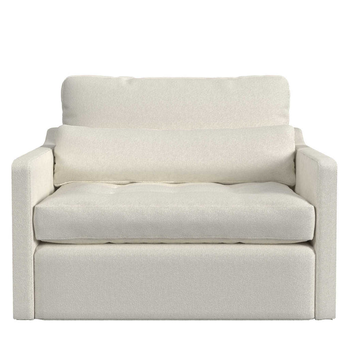Slope - Tufted Swivel Chair-And-A-Half