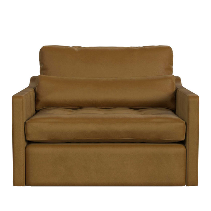 Slope - Tufted Swivel Chair-And-A-Half
