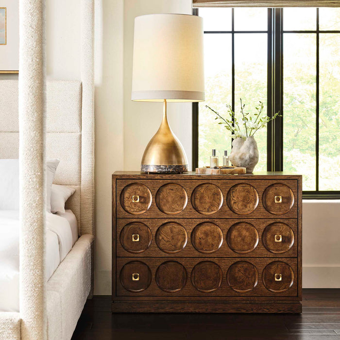 Roundabout - 3 Drawer Chest - Cocoa Brown