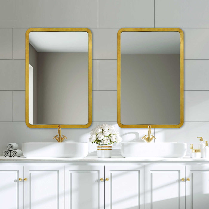 Mirror - Gold Leaf