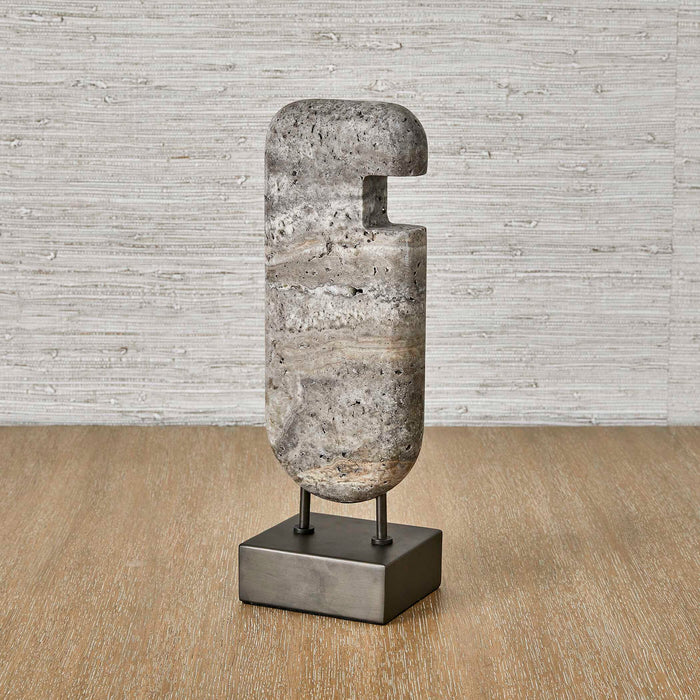 Ancient Lore - Tall Sculpture - Bronze / Gray