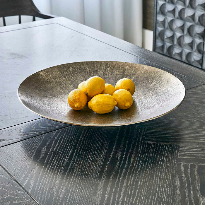 Aitana - Metal Wall Decor/Bowl - Silver