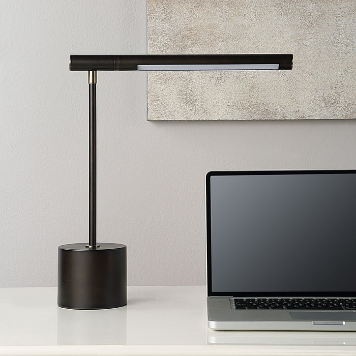 Desk Lamp - Black Metal