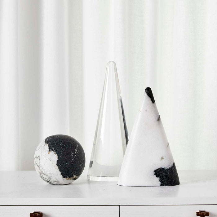 Apex - Tall Sculpture - Crystal