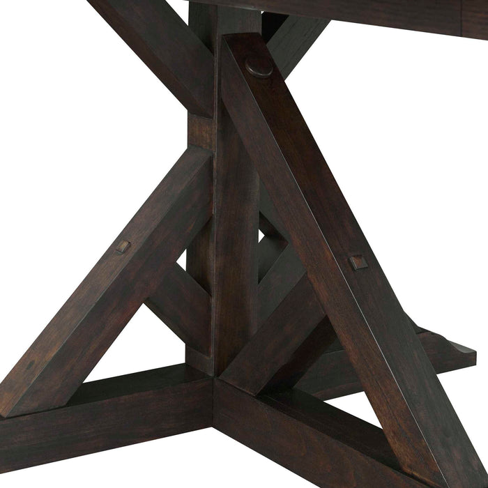 Low Country - Extension Dining Table - Brown / Woodtone