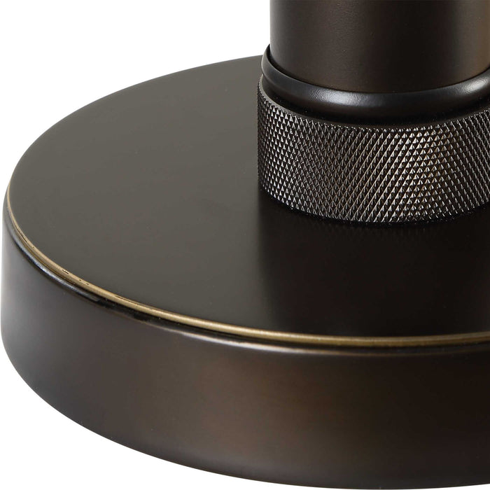 Table Lamp - Black Metal