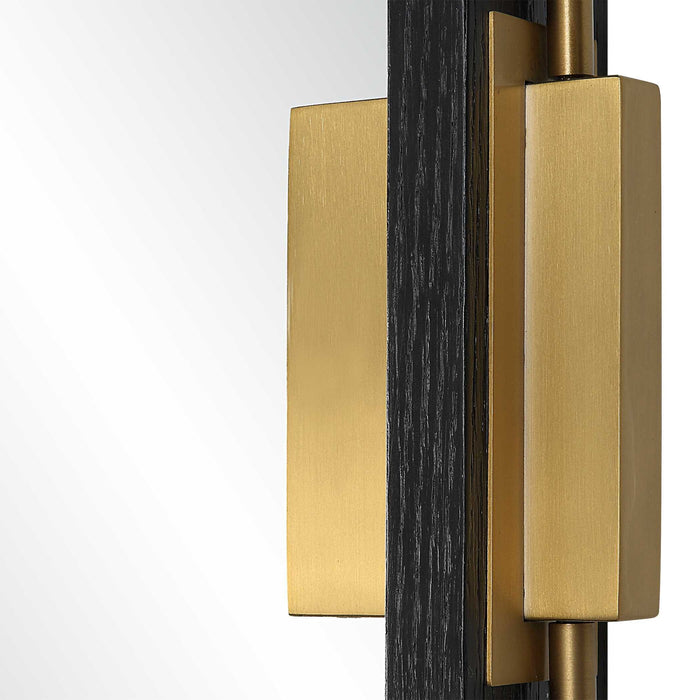 Clutch - Mirror - Black / Brass / Gold
