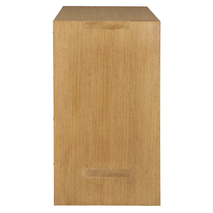 On Target - 2 Door Cabinet - Bronze / Woodtone