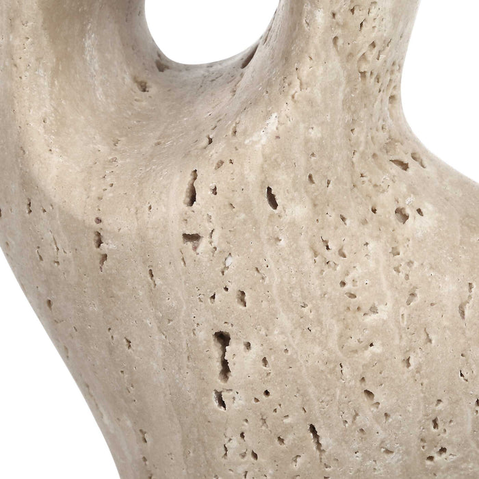 Safe Haven - Sculpture - Beige