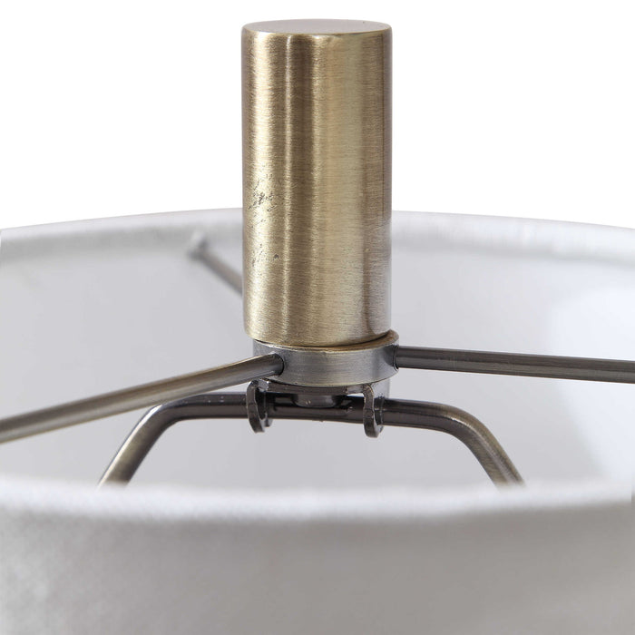 Minette - Mid-Century Buffet Lamp - White
