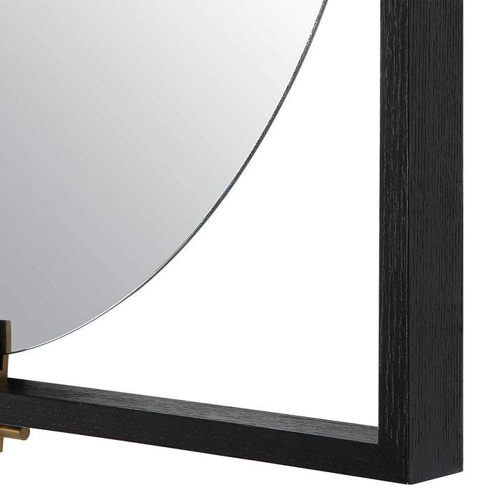 Clutch - Mirror - Black / Brass / Gold
