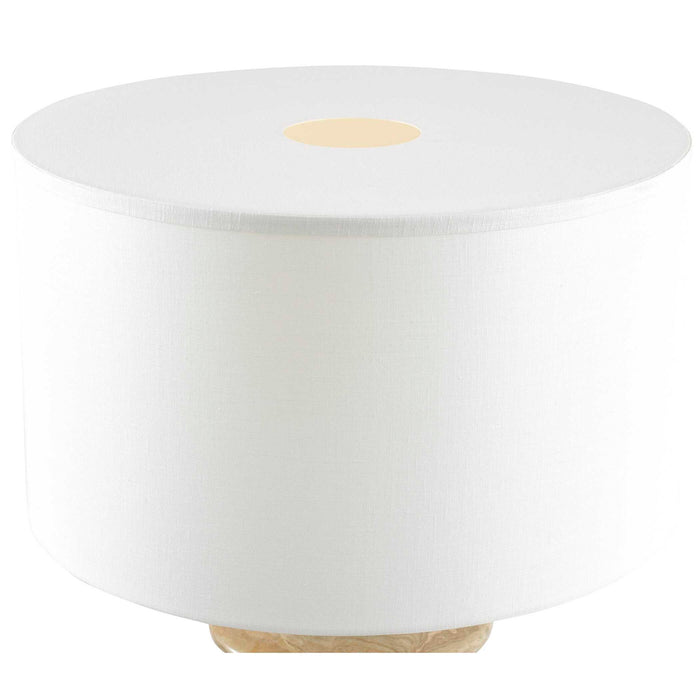 Ring Around - Onyx Table Lamp - Light Brown
