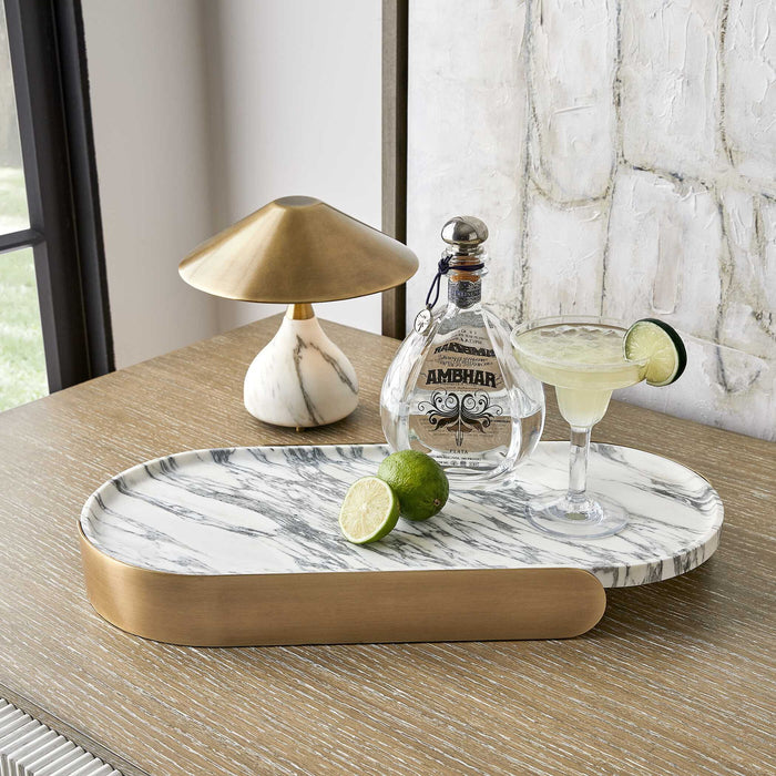 Lozenge - Marble Tray