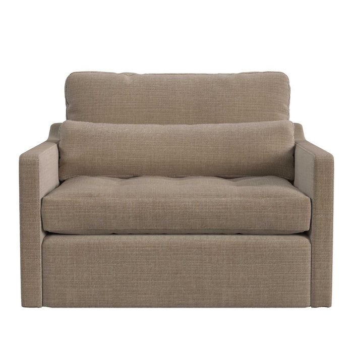 Slope - Tufted Swivel Chair-And-A-Half