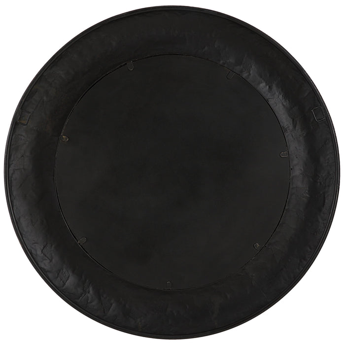 Copper Terrazzo - Round Mirror - Gold