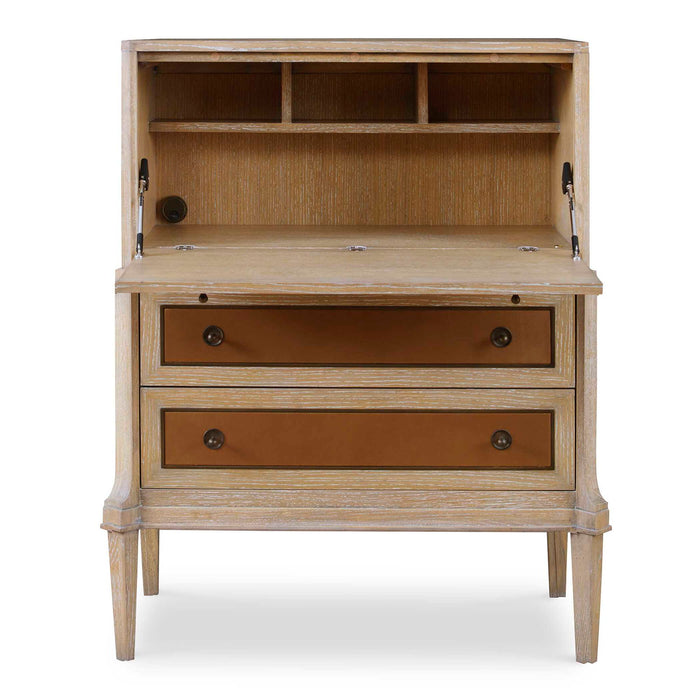 Hide Away - Secretary Desk - Brown / Woodtone