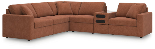 Modmax 6-Piece Sectional with Audio Console