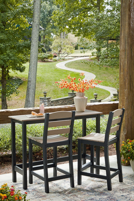 Shoreline Beach Counter Table Set (3/CN)