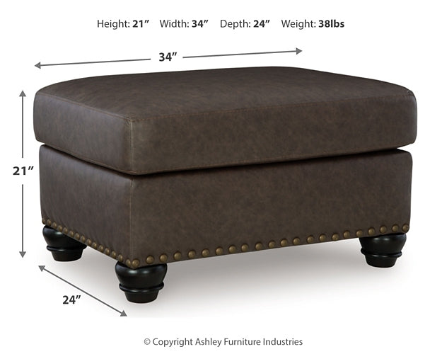 Roxmere Chair and Ottoman