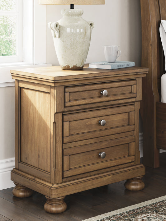 Feddinger Two Drawer Night Stand