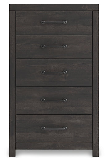 Hollivern Full Panel Bed with Storage with Mirrored Dresser, Chest and Nightstand
